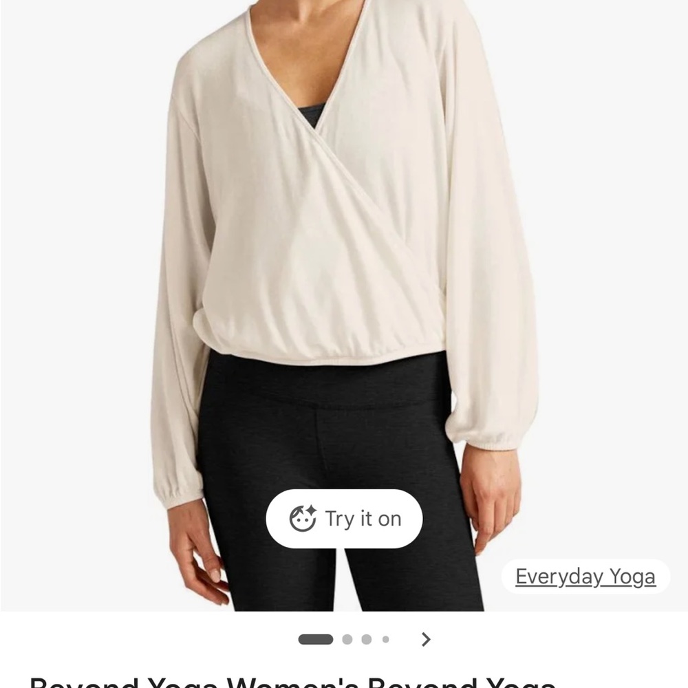 Beyond Yoga Wrapped Up Pullover